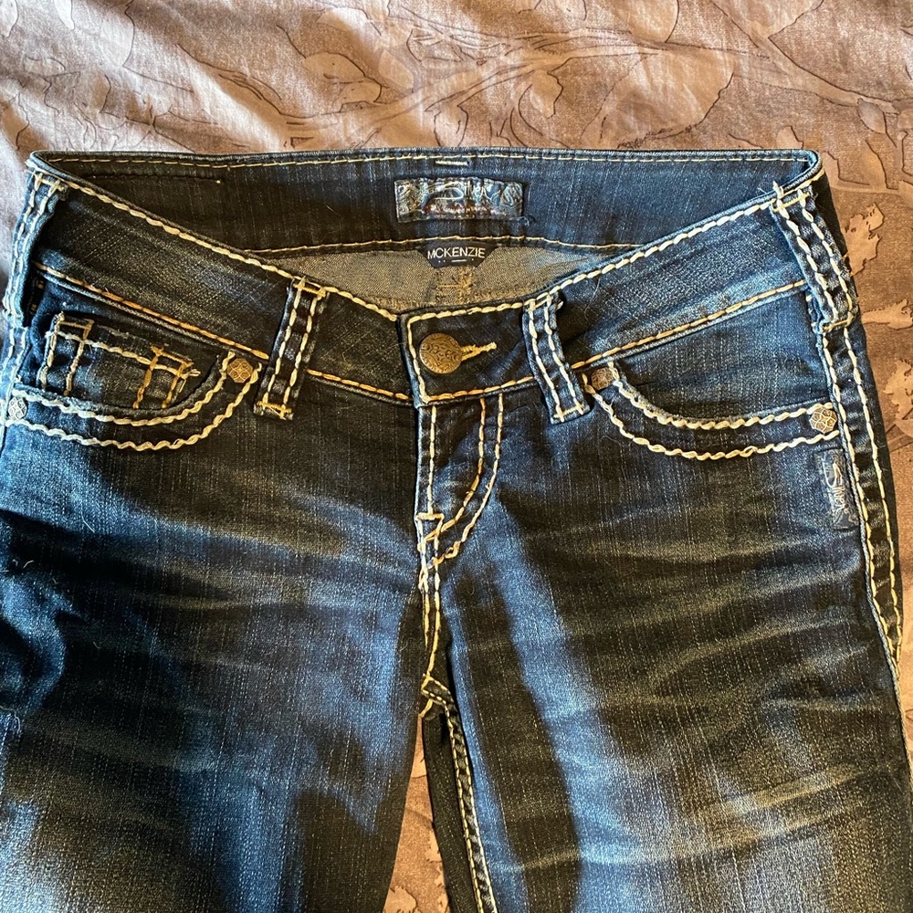 Silver jeans